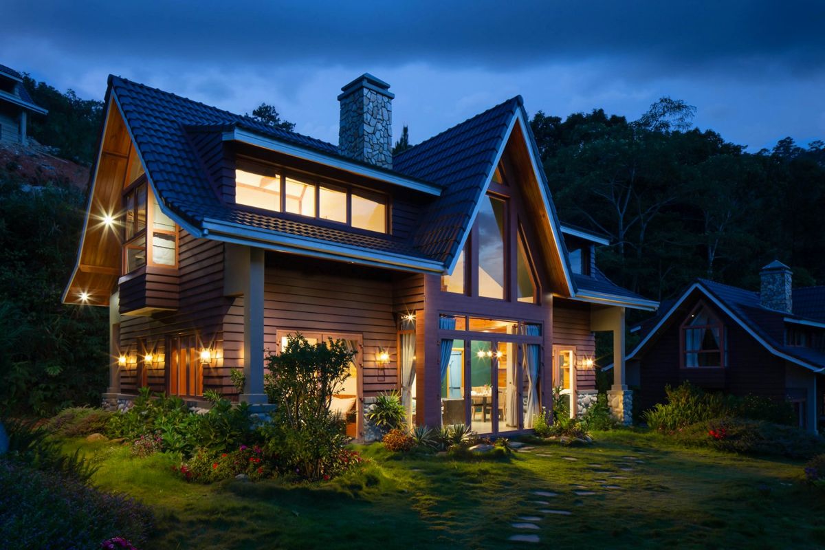 Illustrative home exterior